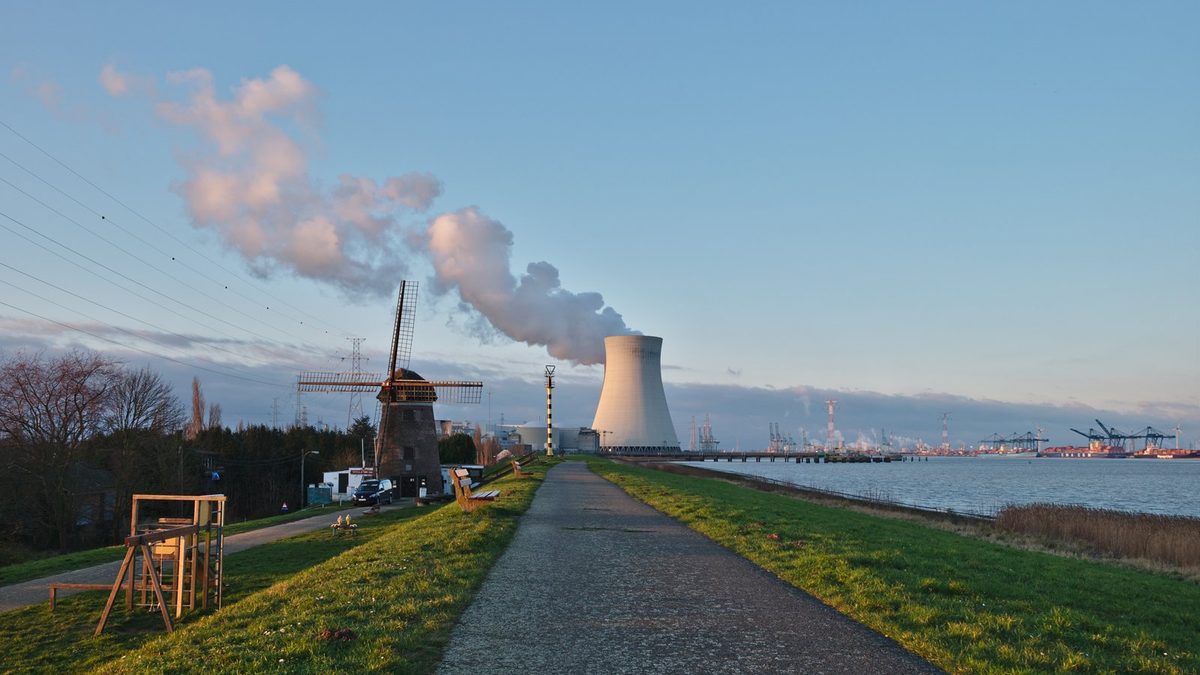 Illustrative photo of a nuclear power plant used by Headwaters Wire