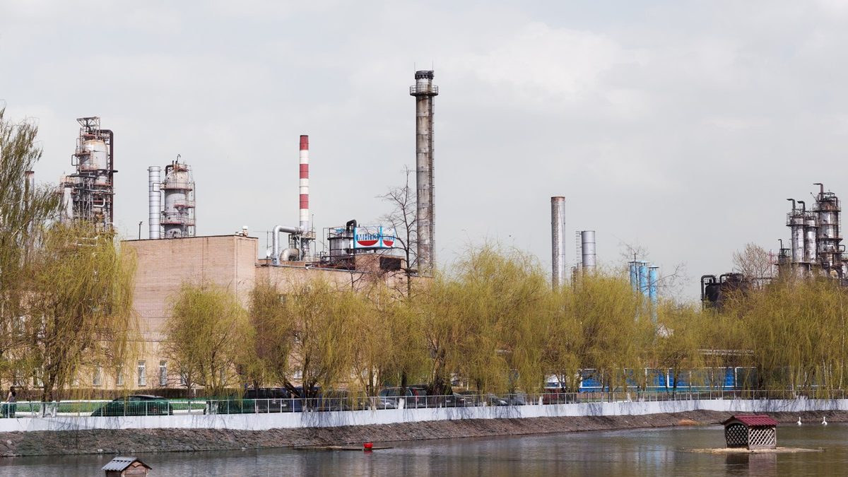 An oil refinery: an illustrative photo for Headwaters Wire