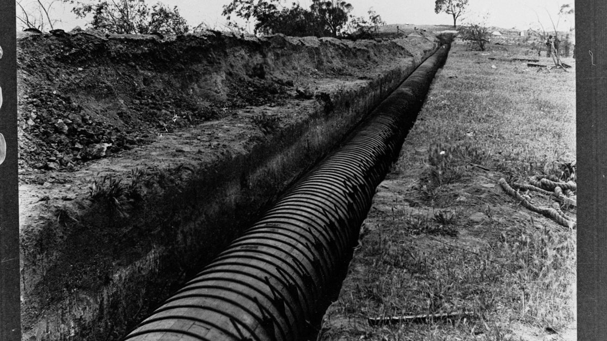 Illustrative photo of a pipeline used by Headwaters Wire