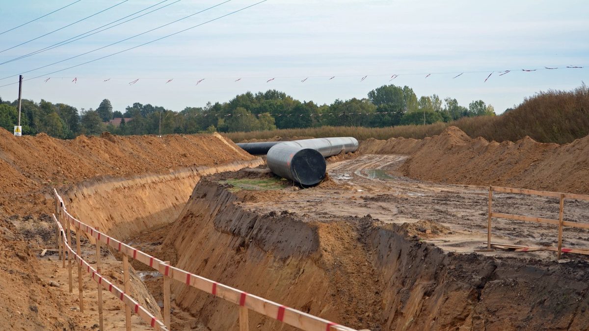A pipeline, an illustrative photo for a story on Headwaters Wire