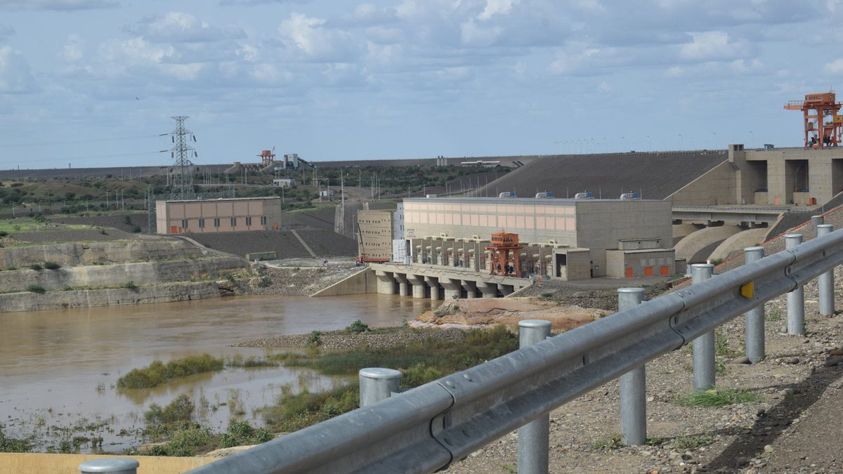 A hydroelectric dam, an illustrative photo for a story on Headwaters Wire